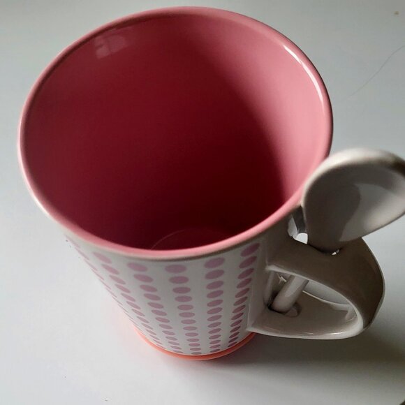ABBOTT CHINA MUG & SPOON - Picture 1 of 10